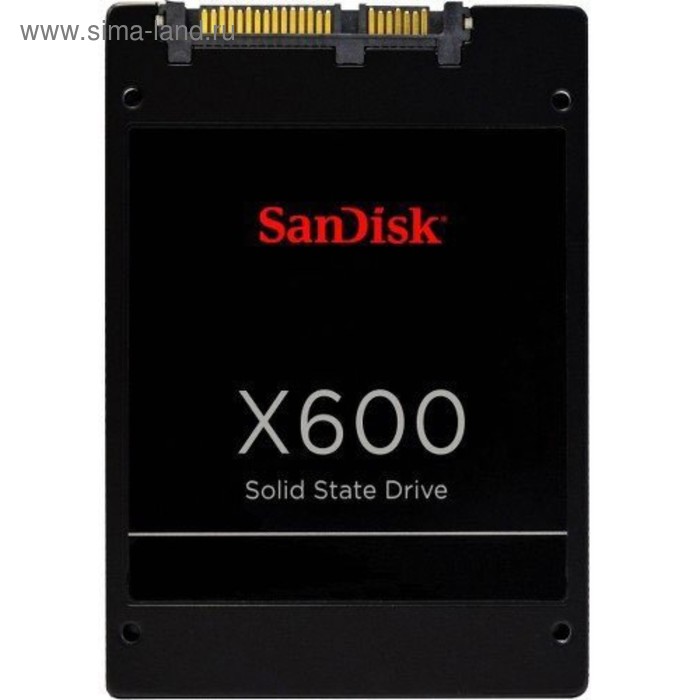 SSD накопитель Sandisk X600 128Gb (SD9SB8W-128G-1122) SATA-III - Фото 1