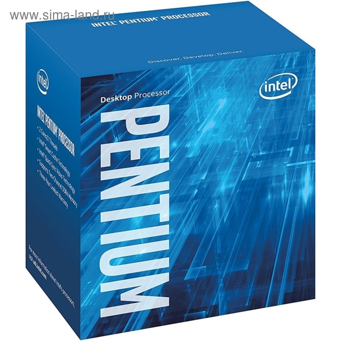Процессор Intel Pentium Dual-Core G4620 Original Soc-1151 3.7GHz/Intel HD Graphics 630 Box - Фото 1