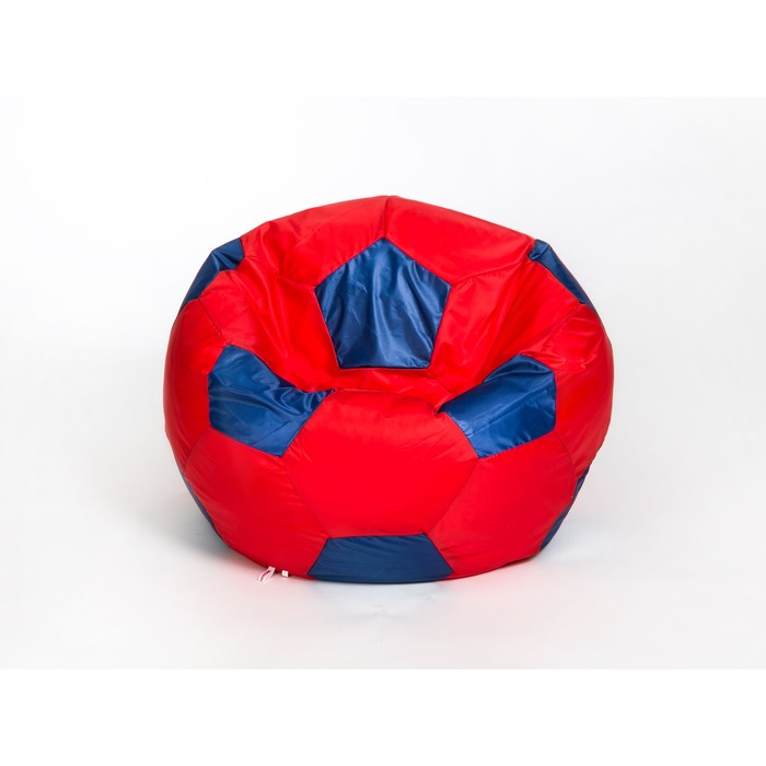 Кресло мешок Wowpuff «Мяч», плащёвка, ширина 95 см, цвет красно-синий