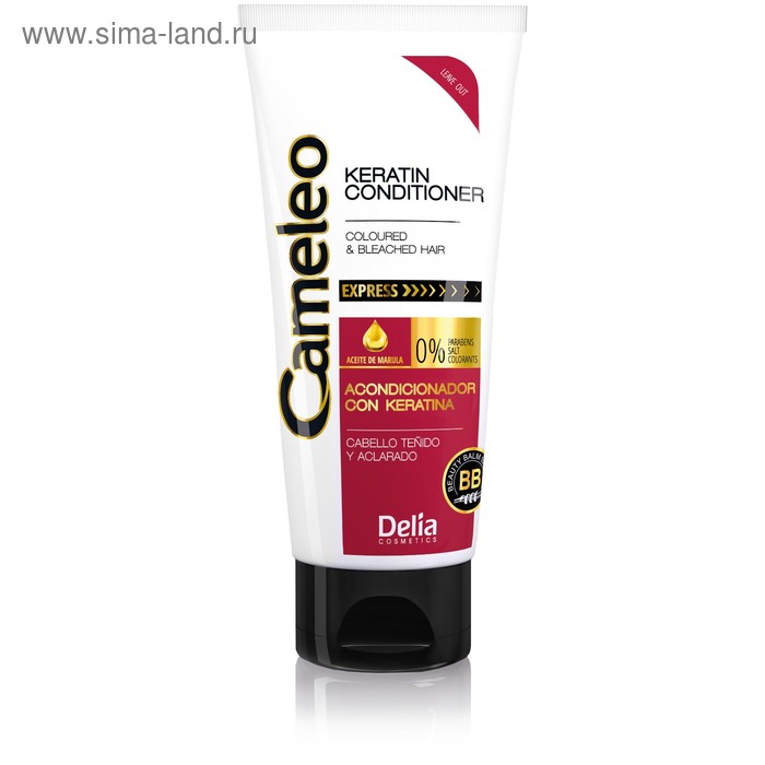 Кондиционер Cameleo кератиновый для окрашенных волос, защита цвета, 200 мл - Фото 1