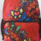 Рюкзак школьный, отдел на молнии, наружный карман, цвет оранжевый - Фото 3