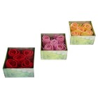 Набор сувенирных полотенец Розочка 20х20 см - 5 шт., МИКС - Фото 1