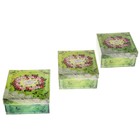 Набор сувенирных полотенец Розочка 20х20 см - 5 шт., МИКС - Фото 2