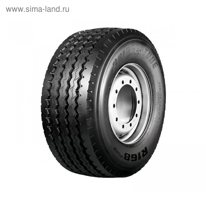 Грузовая шина Bridgestone R168+ 385/65 R22.5 160/158K TL Прицепная - Фото 1