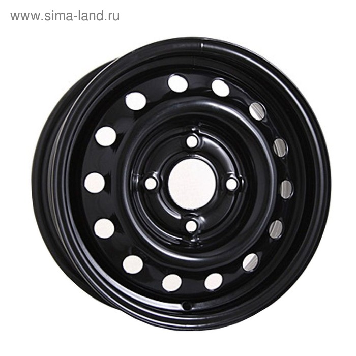 Диск штампованный MEFRO 6.0x15 4x100 ET50 d60,1 чёрный [LD515001B] - Фото 1