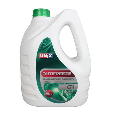 Антифриз UNIX -40 C зеленый, 5 кг