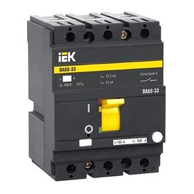 Выключатель автоматический IEK, трехполюсный, 630 А, ВА 88-40, SVA50-3-0630