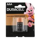 Батарейка алкалиновая Duracell Basic, AAA, LR03-2BL, 1.5В, блистер, 2 шт. - Фото 5