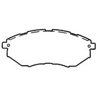 Колодки тормозные Friction Master MKD1078 - Фото 1