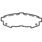 Колодки тормозные Friction Master ELT1073 - Фото 1