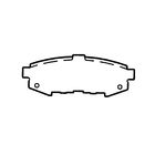 Колодки тормозные Friction Master ELT1073 - Фото 2