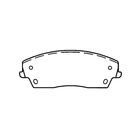 Колодки тормозные Friction Master ELT1056 - Фото 2