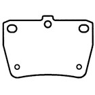 Колодки тормозные Friction Master CMX1051 - Фото 1