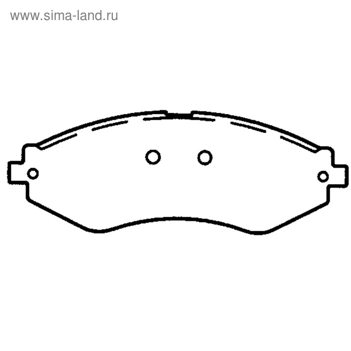Колодки тормозные Friction Master MKD1035 - Фото 1