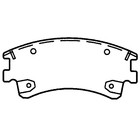 Колодки тормозные Friction Master CMX957 - Фото 1