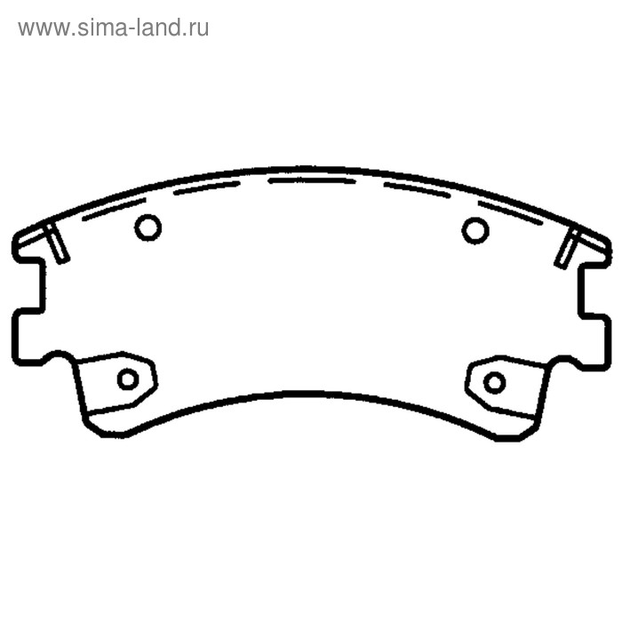 Колодки тормозные Friction Master CMX957 - Фото 1