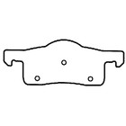 Колодки тормозные Friction Master MKD935 - Фото 1