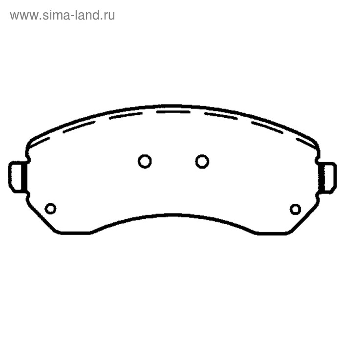 Колодки тормозные Friction Master MKD844 - Фото 1