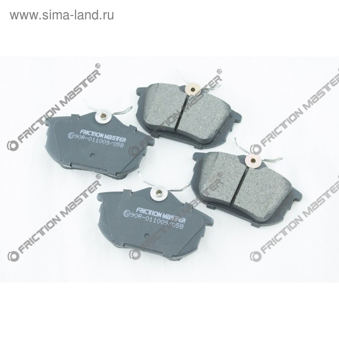 Колодки тормозные Friction Master MKD838 - Фото 1