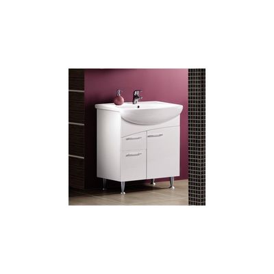 Раковина встраиваемая Cersanit ERICA ERI60, с 1 отверстием под смеситель, белая