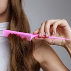 Расчёска с хвостиком, 21.5×2.5(±1) см, фасовка 20 шт., МИКС - Фото 6