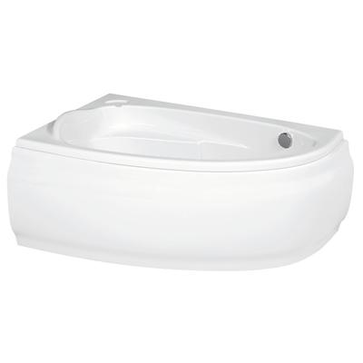 Ванна акриловая Cersanit Joanna 140×90 см, левая, без ножек, каркаса и панели