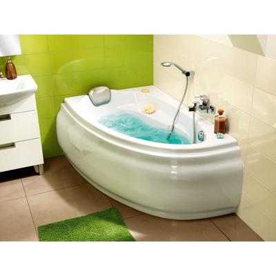 Ванна акриловая Cersanit Joanna 140×90 см, левая, без ножек, каркаса и панели
