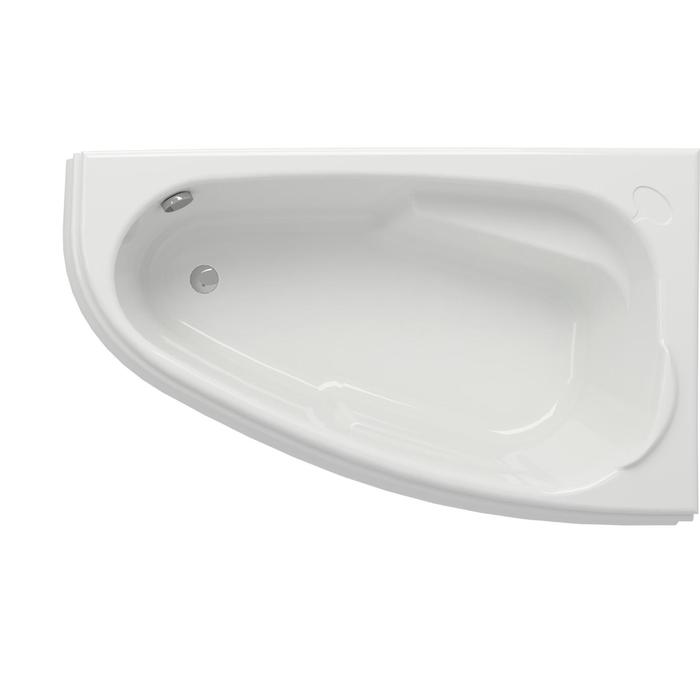 Ванна акриловая Cersanit Joanna 150x95 см, правая, цвет белый - Фото 1