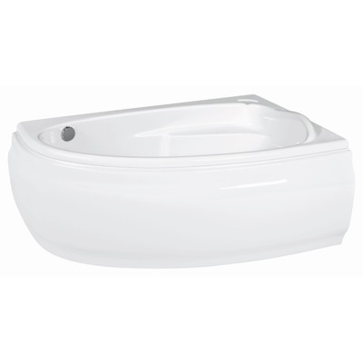 Ванна акриловая Cersanit Joanna 160×95 см, правая, белая, без каркаса и панели