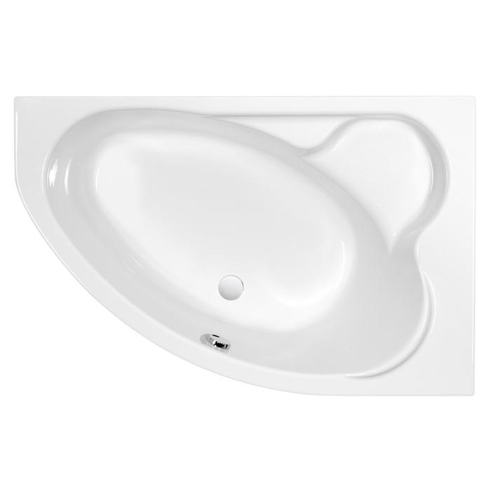 Ванна акриловая Cersanit Kaliope 153x100 см, правая, цвет белый - Фото 1