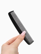 Расчёска, 14×3(±1) см, чёрная - Фото 2