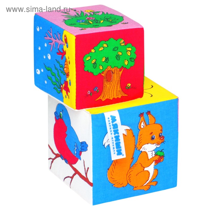 Развивающие кубики "Кто, где живёт?" - Фото 1