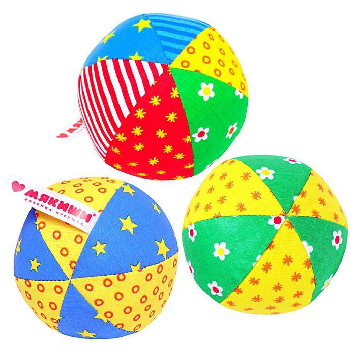 Развивающий мягкая погремушка «Мяч Радуга», цвета МИКС - фото 1890590141
