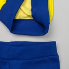 Спортивный костюм для мальчика, рост 122 см, цвет синий/жёлтый ОЕ-101СЖЛ - Фото 4