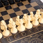 Настольная игра 3 в 1 "Золотой орнамент": нарды, шахматы, шашки (доска 60х60 см) - Фото 6