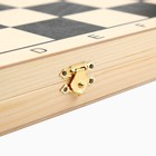 Настольная игра 3 в 1 "Классическая": нарды, шахматы, шашки, доска 40 х 40 см - Фото 7