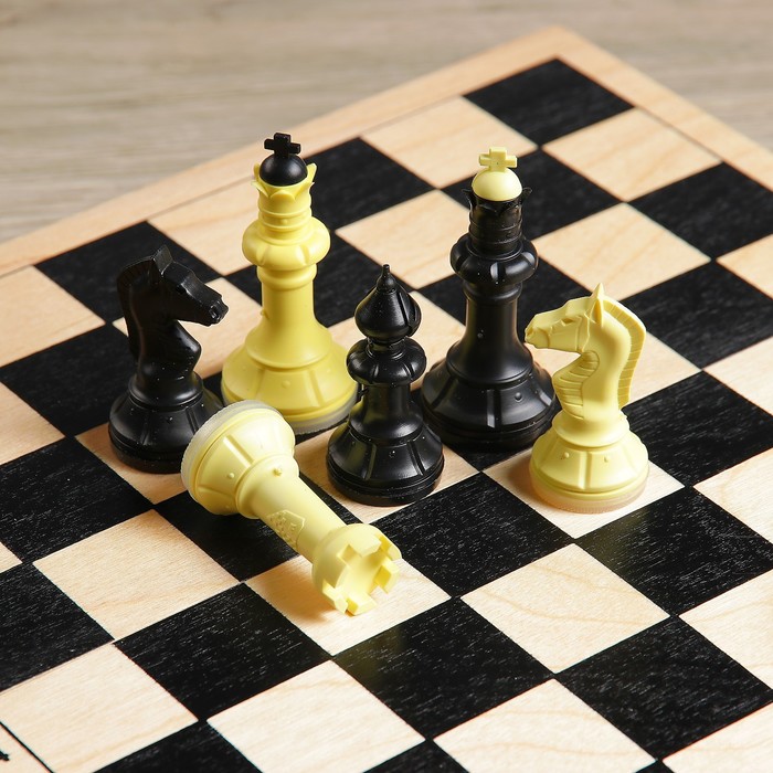 Шахматы, доска 29 х 29 см, (король h=7 см) - фото 1886311515