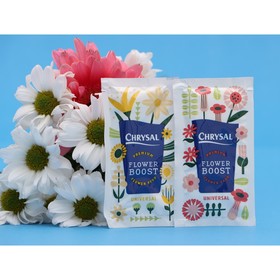 Универсальная подкормка для срезанных цветов Chrysal, 10 г набор 150 шт