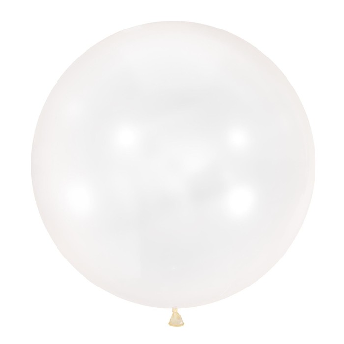Шар воздушный латексный 36", декоратор, прозрачный - Фото 1