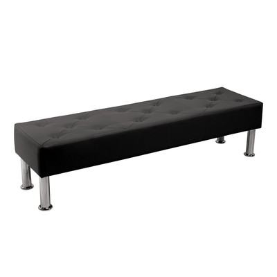 Скамья «Марк», 1450×390×370 мм, цвет чёрный