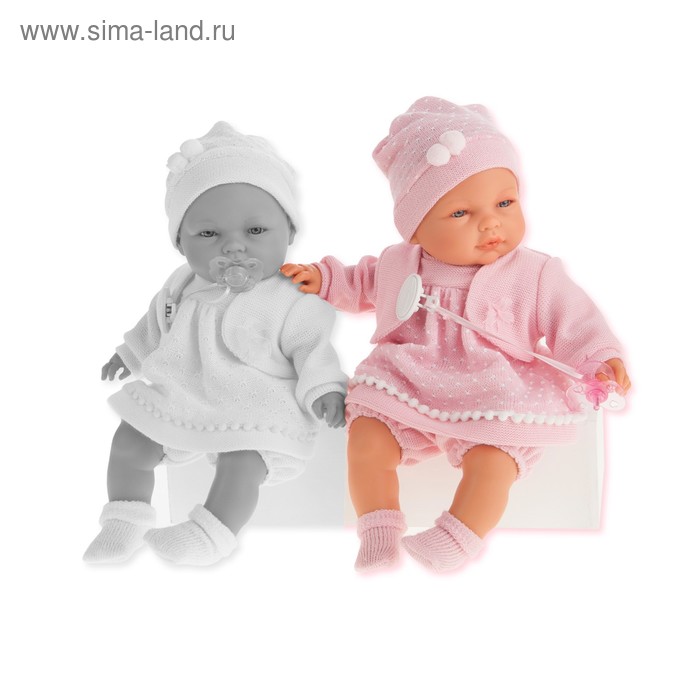Кукла "Соня" в ярко-розовом, плачущая, 37 см - Фото 1