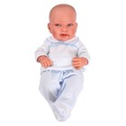 Кукла-младенец «Эдуардо» в голубом, 42 см - Фото 3