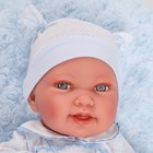 Кукла-младенец «Эдуардо» в голубом, 42 см - Фото 8