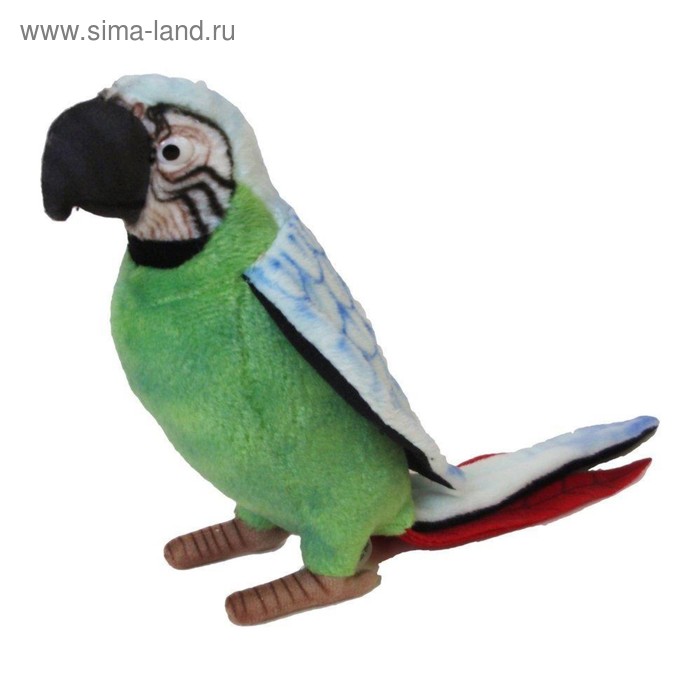 Мягкая игрушка «Зелёный попугай», 37 см - Фото 1