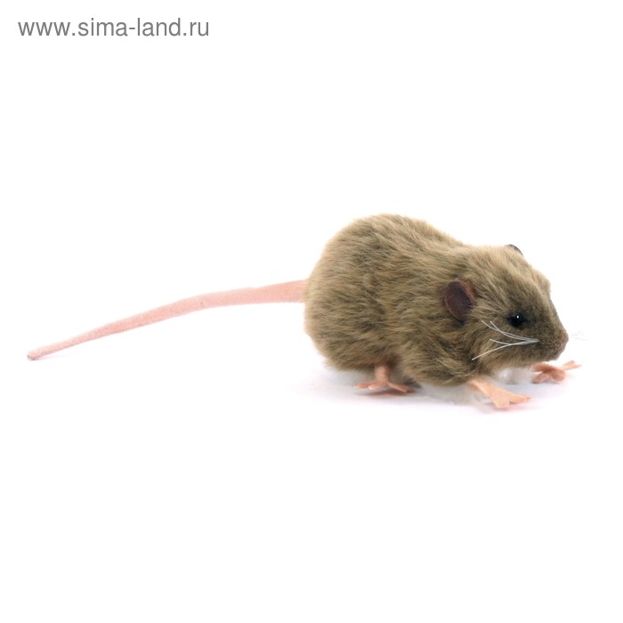Мягкая игрушка «Крыса» бурая, 12 см - Фото 1