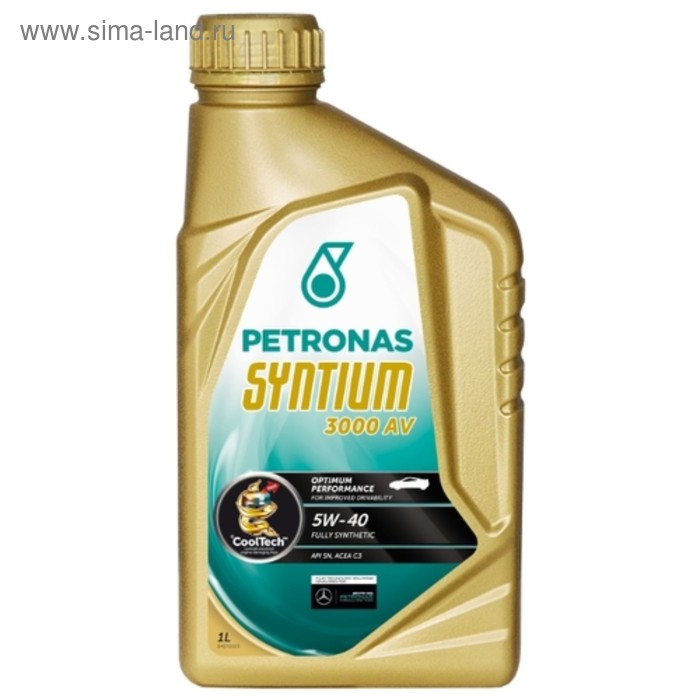 Моторное масло Petronas SYNTIUM 3000 AV 5W-40, 1 л - Фото 1