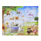 рамка д/фото пластик семейная 4 фото мишутки - Фото 1