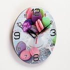 Часы настенные кухонные "Макаруны", 24 см, стрелки микс - Фото 2