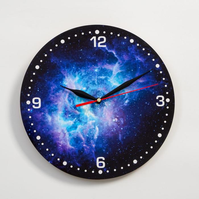Большие настенные часы Illum W, цвет делений и стрелок венге | Бренд Incantesimo Design