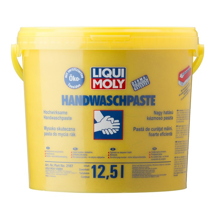 Паста для мытья рук LiquiMoly Handwasch-Paste, 12,5 л (2187)